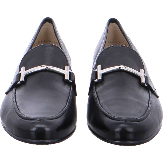 Black Ara Shoes Kent Women's Loafers | ARA763QJV