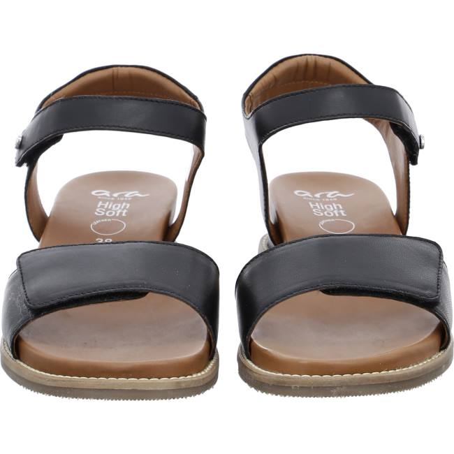 Black Ara Shoes Kos Women's Sandals | ARA604WSI