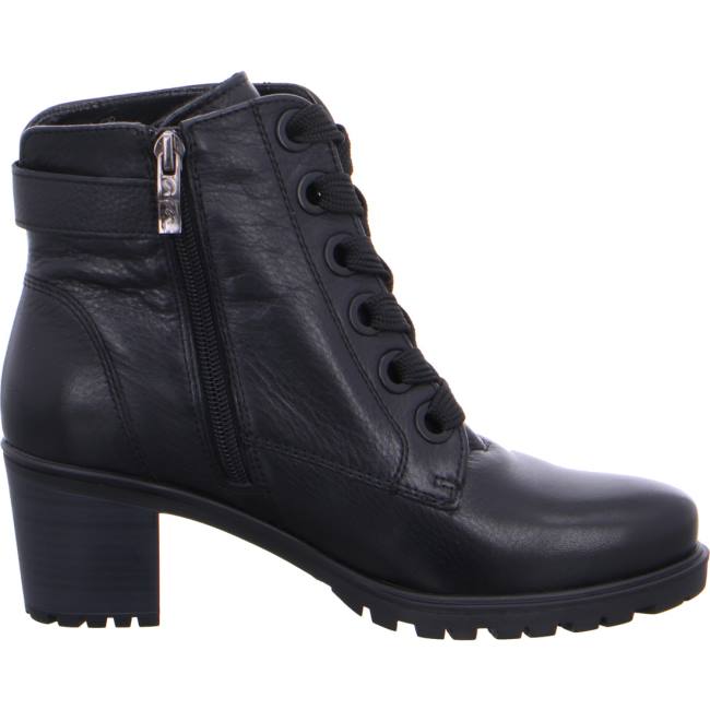 Black Ara Shoes Lace-up Ankle Mantova Women's Boots | ARA073SPL