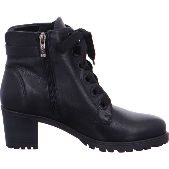 Black Ara Shoes Lace-up Ankle Mantova Women's Boots | ARA540NXT