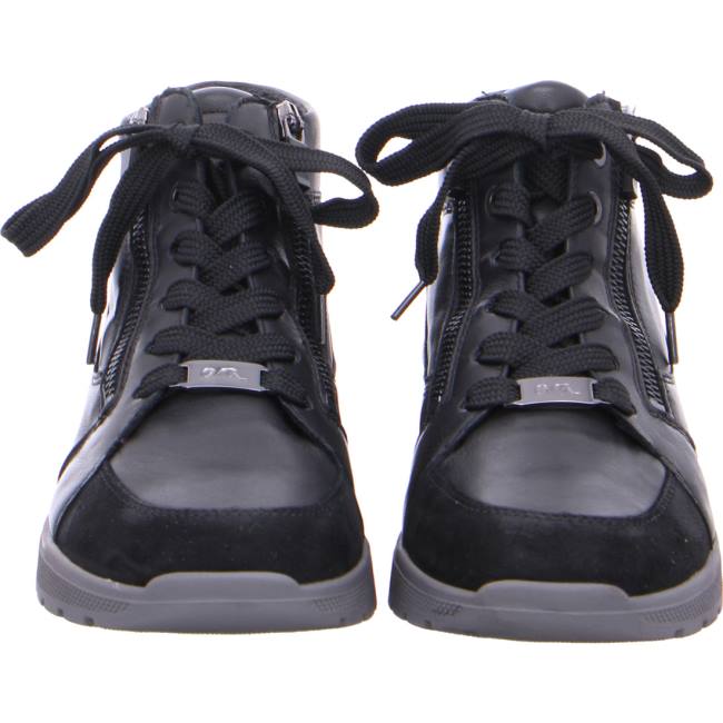 Black Ara Shoes Lace-ups Neapel Women's Boots | ARA869NKG