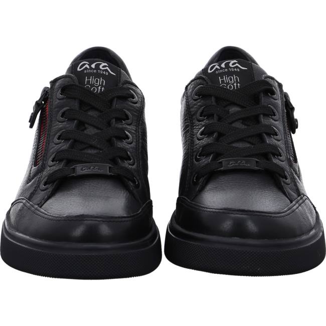 Black Ara Shoes Lace-ups Rom-sport Women's Sneakers | ARA932GRZ