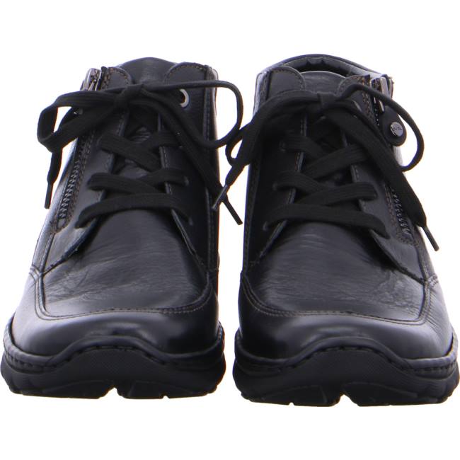 Black Ara Shoes Lace-ups Tampa Women's Boots | ARA736FYJ