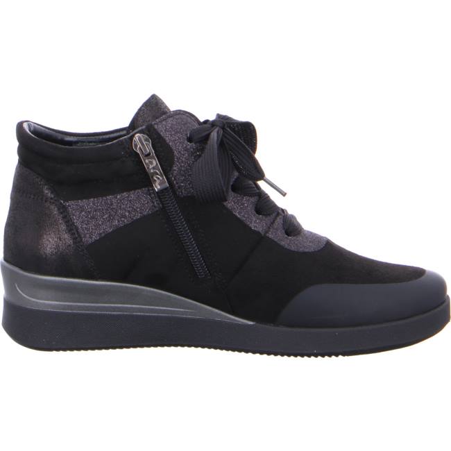 Black Ara Shoes Lazio Women's Boots | ARA659FRB