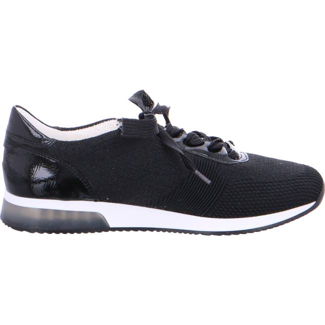 Black Ara Shoes Lissabon Women's Sneakers | ARA026AOB