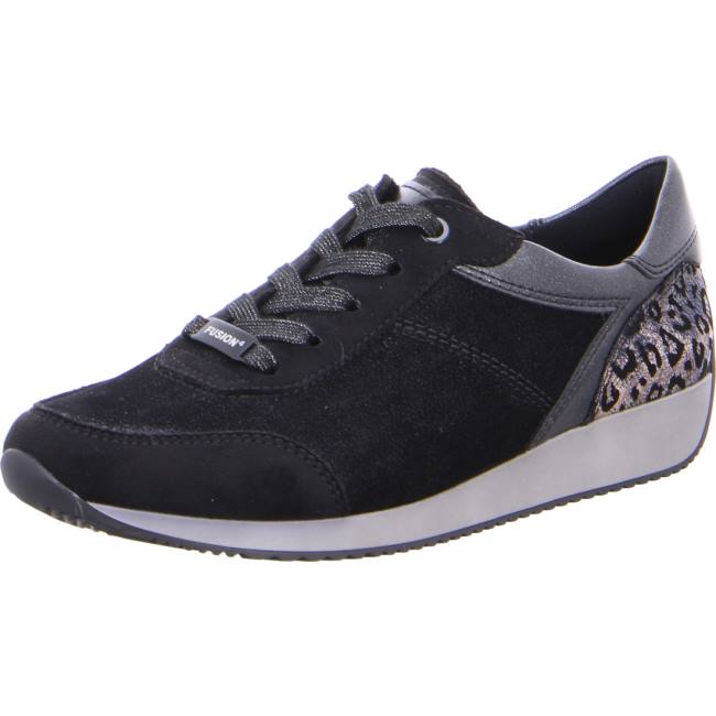 Black Ara Shoes Lissabon Women\'s Sneakers | ARA231NQI