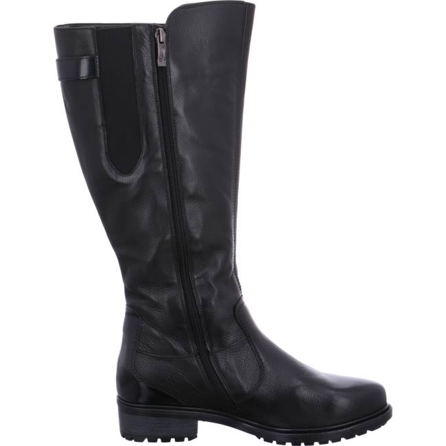 Black Ara Shoes Long Kansas Women's Boots | ARA198FCR