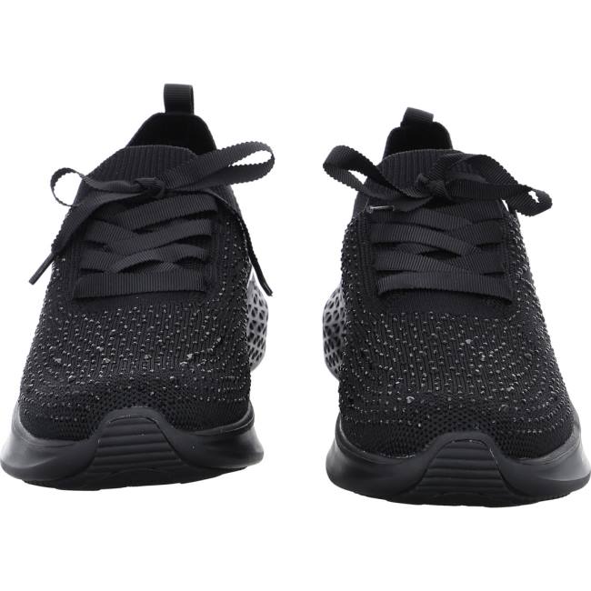 Black Ara Shoes Maya Women's Sneakers | ARA269VOK