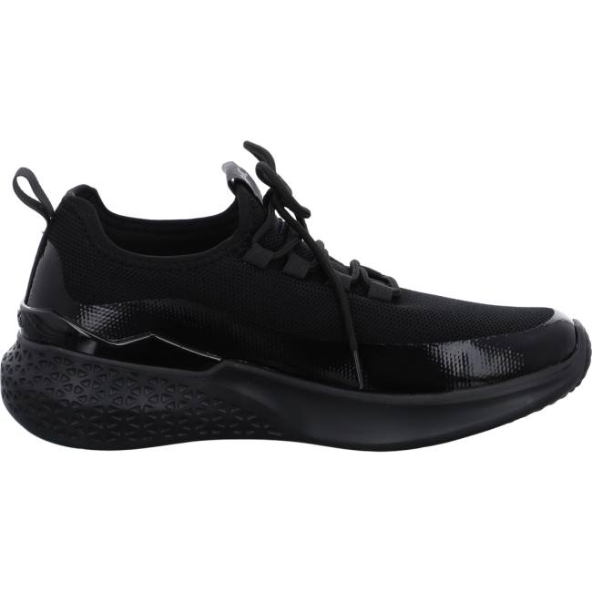 Black Ara Shoes Maya Women's Sneakers | ARA501QVG