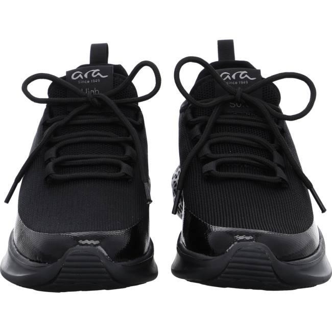 Black Ara Shoes Maya Women's Sneakers | ARA501QVG