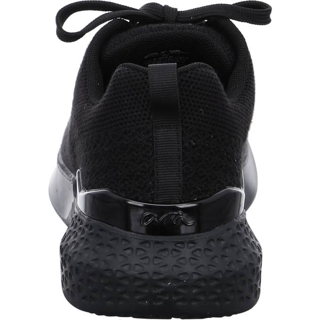 Black Ara Shoes Maya Women's Sneakers | ARA791ASN