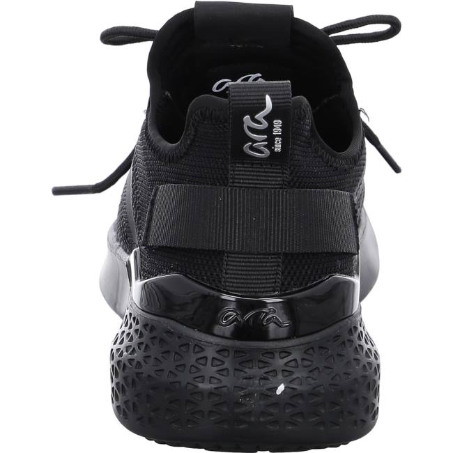 Black Ara Shoes Maya Women's Sneakers | ARA957BAG