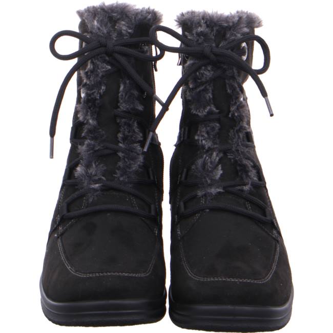 Black Ara Shoes München Women's Boots | ARA298JBN