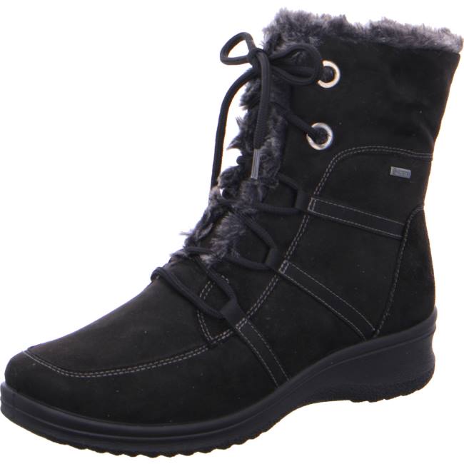 Black Ara Shoes München Women\'s Boots | ARA298JBN