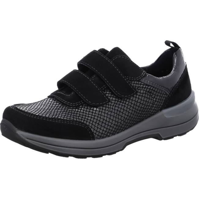 Black Ara Shoes Nblack Women\'s Sneakers | ARA976BCP