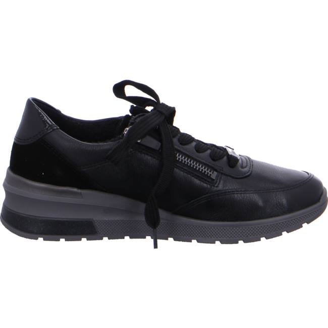 Black Ara Shoes Neapel Women's Sneakers | ARA758BAC