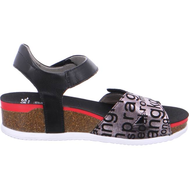 Black Ara Shoes Norderney Women's Sandals | ARA342DGH