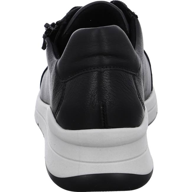 Black Ara Shoes Osaka Women's Sneakers | ARA043MPI