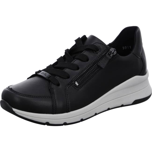 Black Ara Shoes Osaka Women\'s Sneakers | ARA043MPI