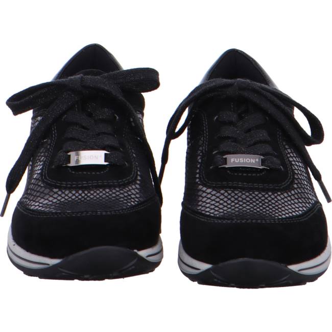 Black Ara Shoes Osaka Women's Sneakers | ARA046HKJ