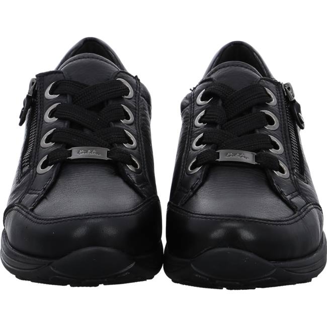 Black Ara Shoes Osaka Women's Sneakers | ARA068SBG