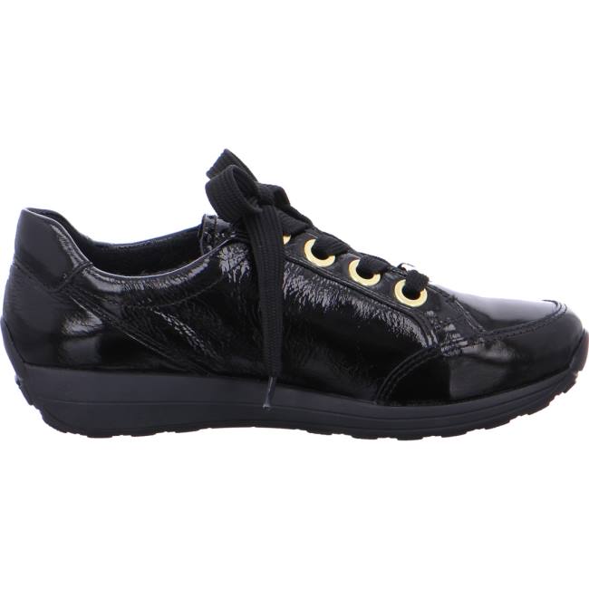 Black Ara Shoes Osaka Women's Sneakers | ARA250CMB