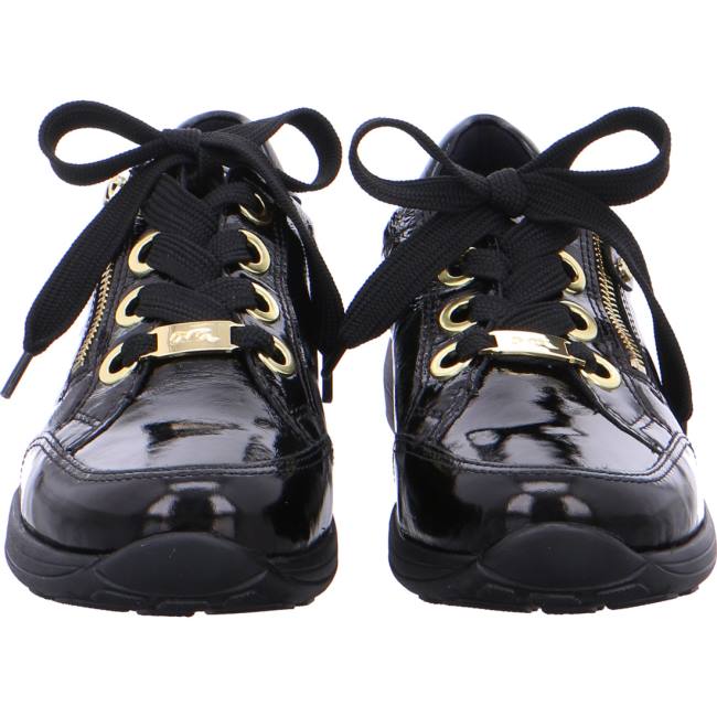 Black Ara Shoes Osaka Women's Sneakers | ARA250CMB