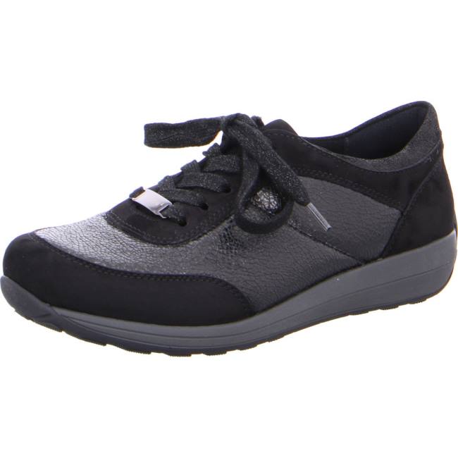 Black Ara Shoes Osaka Women\'s Sneakers | ARA325GKQ