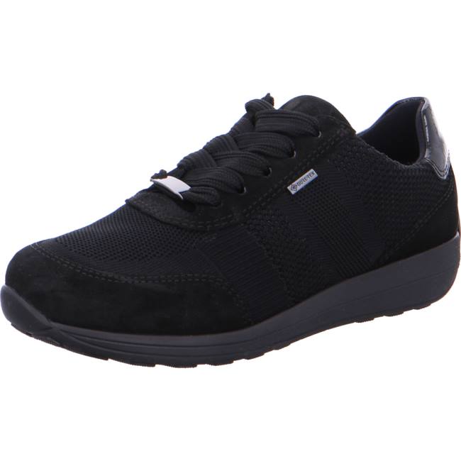 Black Ara Shoes Osaka Women\'s Sneakers | ARA396FWP