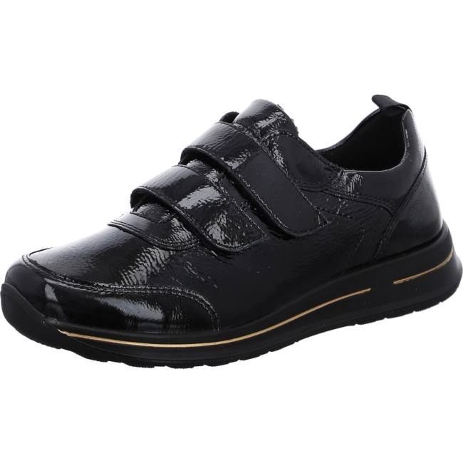 Black Ara Shoes Osaka Women\'s Sneakers | ARA561BNZ