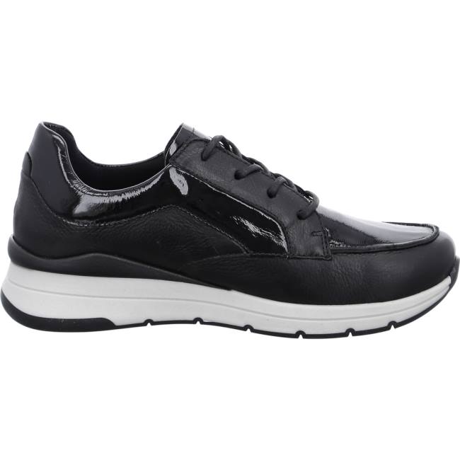 Black Ara Shoes Osaka Women's Sneakers | ARA564ZSW