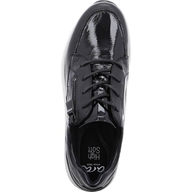 Black Ara Shoes Osaka Women's Sneakers | ARA564ZSW