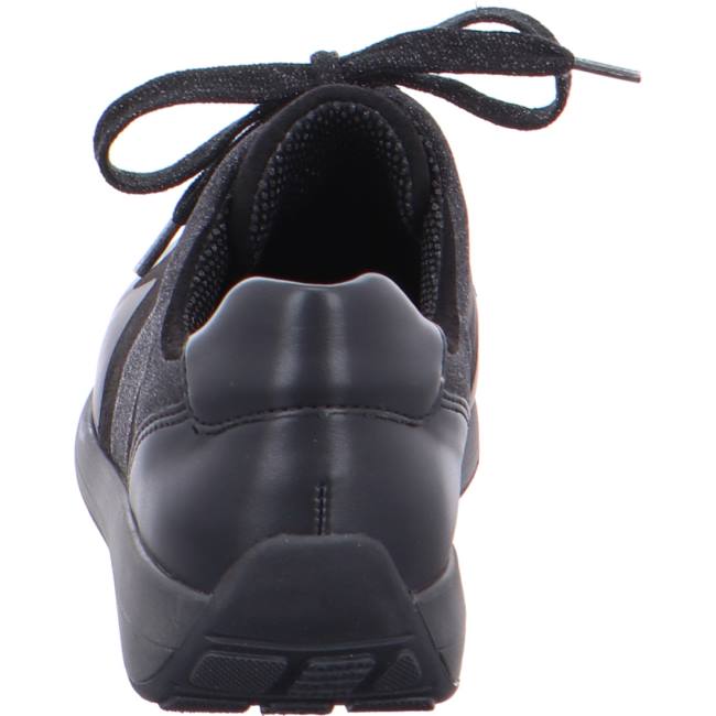 Black Ara Shoes Osaka Women's Sneakers | ARA589AFM