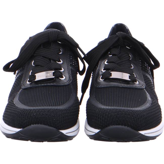 Black Ara Shoes Osaka Women's Sneakers | ARA694FUD