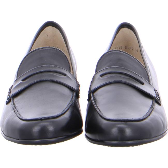 Black Ara Shoes Penny Kent Balck Women's Loafers | ARA564WKH