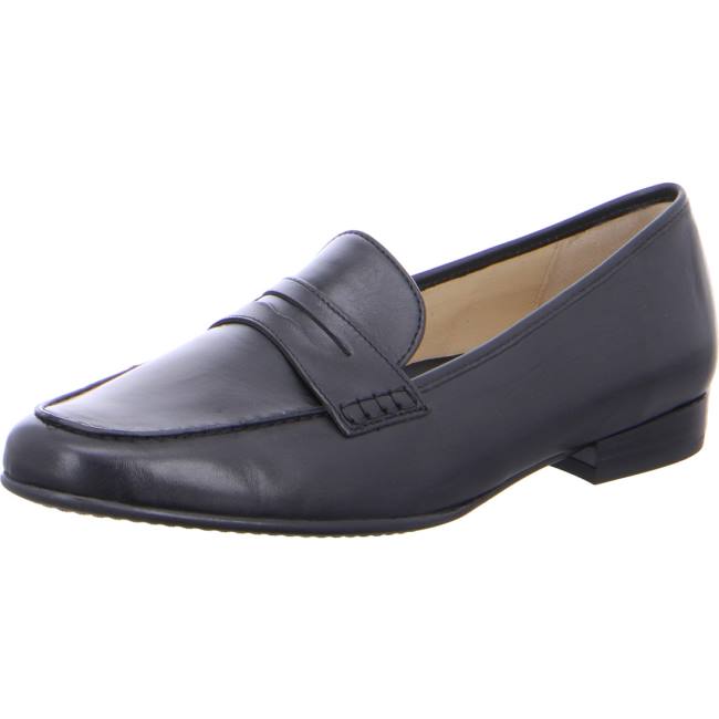 Black Ara Shoes Penny Kent Balck Women\'s Loafers | ARA564WKH