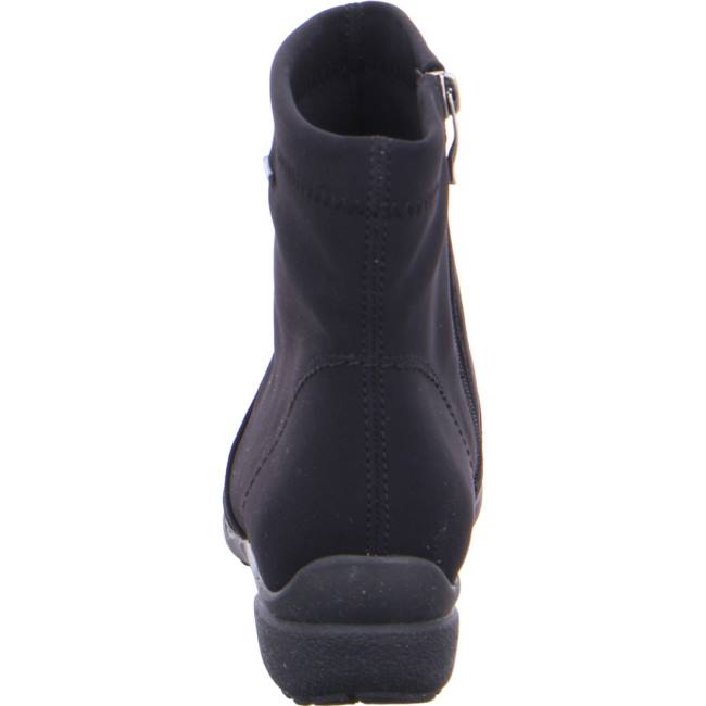 Black Ara Shoes Portofino Women's Boots | ARA027NYH