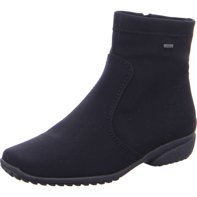 Black Ara Shoes Portofino Women\'s Boots | ARA027NYH