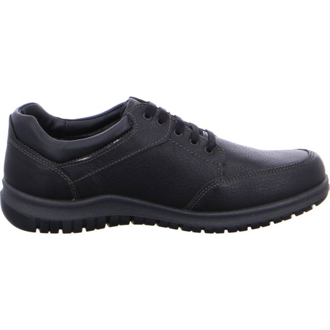 Black Ara Shoes Rendolf Men's Lace Up Shoes | ARA017ZTM