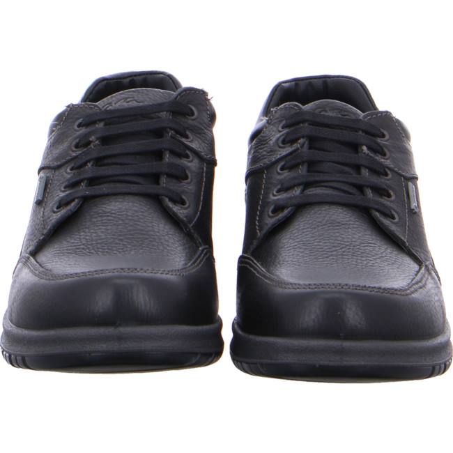 Black Ara Shoes Rendolf Men's Lace Up Shoes | ARA017ZTM