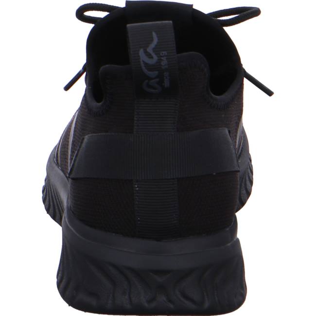 Black Ara Shoes San Diego Men's Sneakers | ARA367AWZ