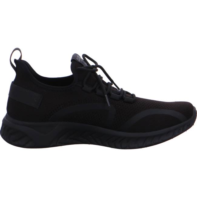 Black Ara Shoes San Diego Men's Sneakers | ARA367AWZ