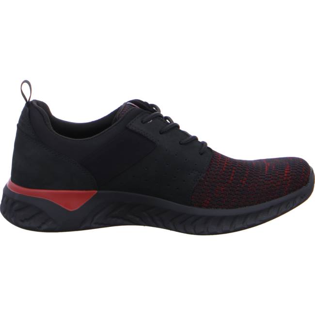 Black Ara Shoes San Diego Men's Sneakers | ARA503VCA