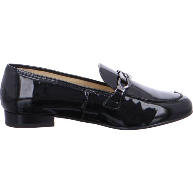 Black Ara Shoes Slip-ons Kent Women's Loafers | ARA364PIO