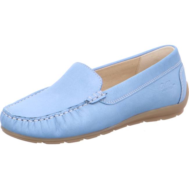 Blue Ara Shoes Alabama Sky Women\'s Loafers | ARA852VQD