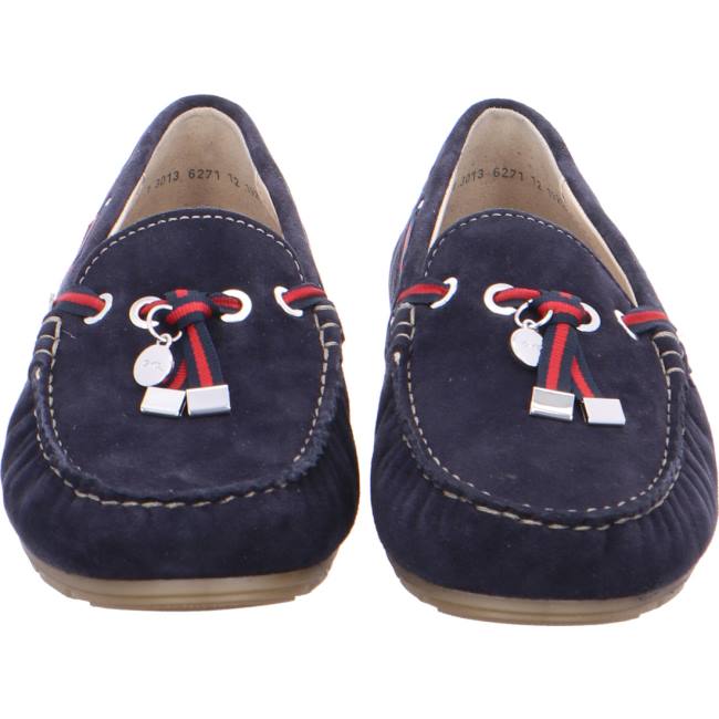 Blue Ara Shoes Alabama Women's Loafers | ARA573SAV