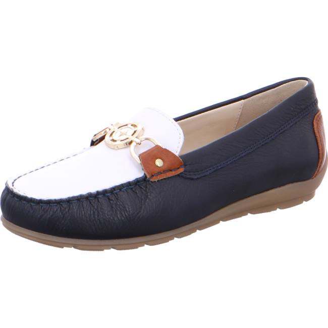 Blue Ara Shoes Alabama Women\'s Loafers | ARA801XQS