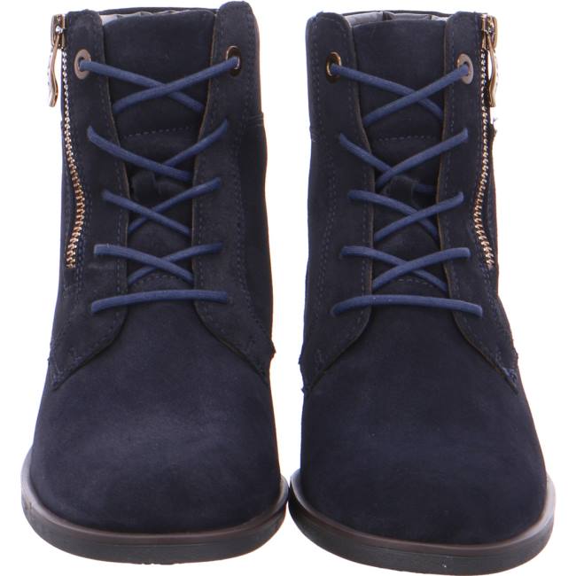 Blue Ara Shoes Ankle Parker Women's Boots | ARA847HZG