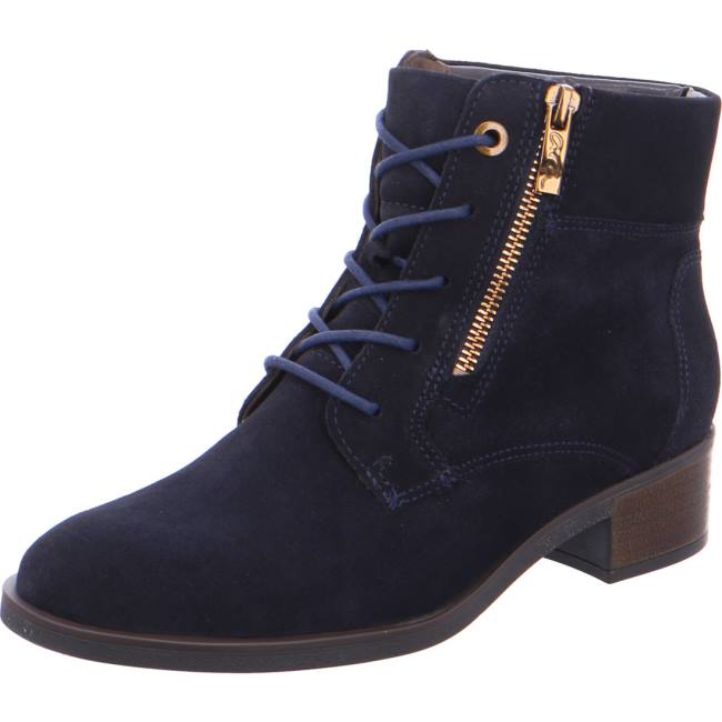 Blue Ara Shoes Ankle Parker Women\'s Boots | ARA847HZG