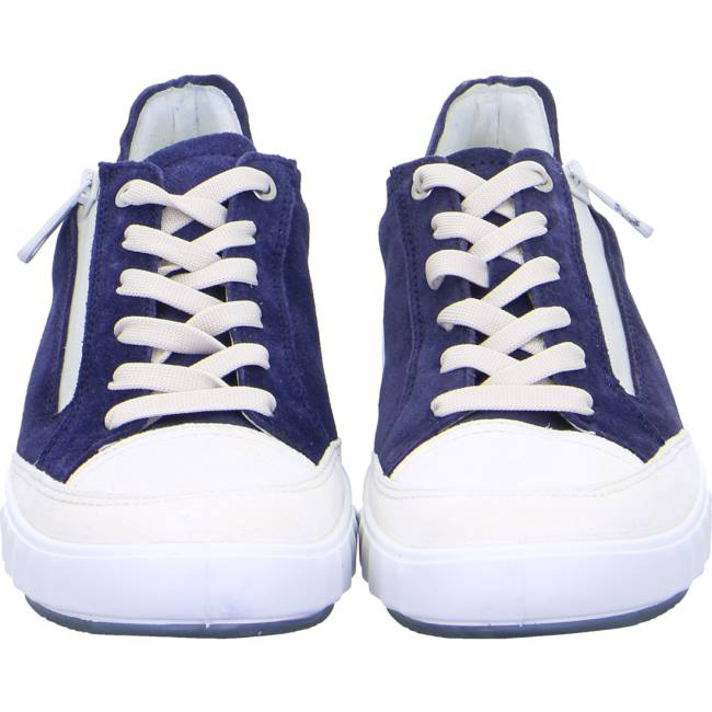 Blue Ara Shoes Avio Ink Women's Sneakers | ARA634ALU